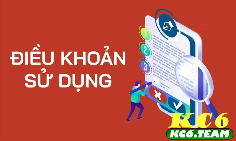 Anh em phải tuân theo chính sách nạp rút tiền thuộc điều khoản của KC6